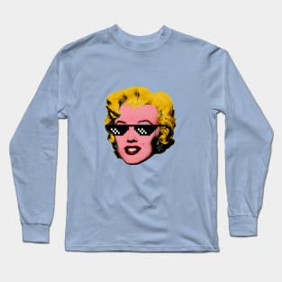 Marilyn Thug Life Long Sleeve T-Shirt